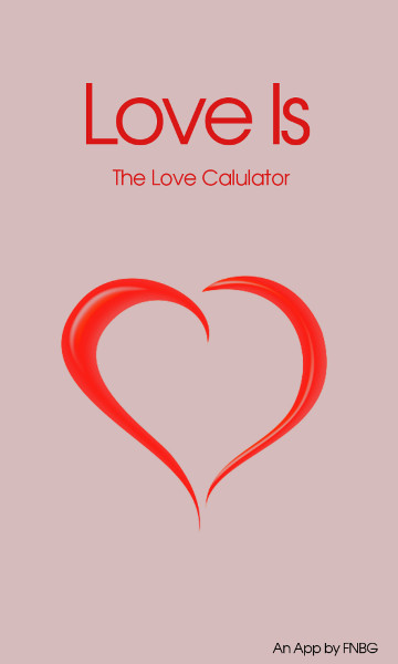 The Love Calculator - Blackberry Application